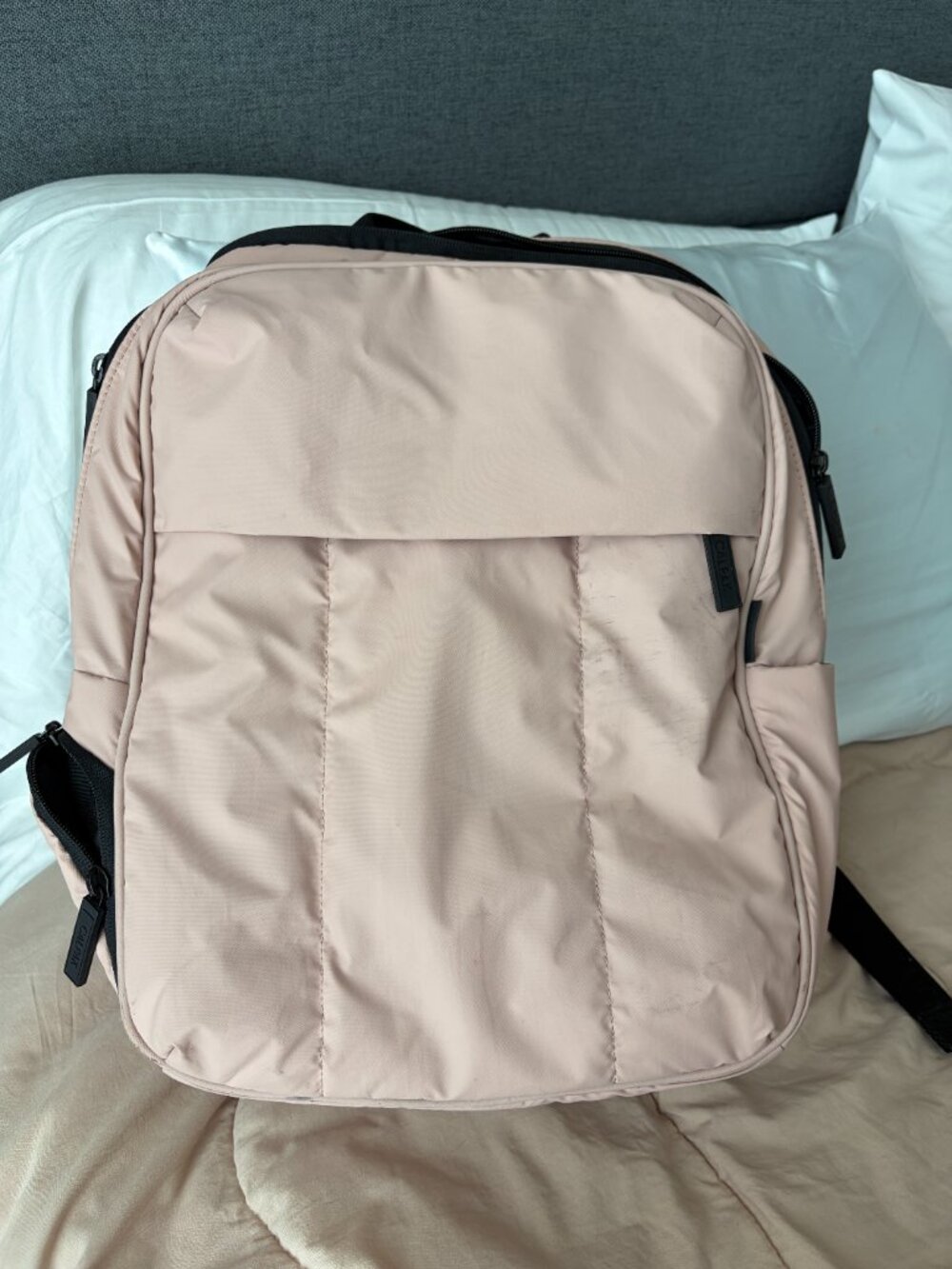 Luka 15 inch Laptop Backpack in Rose Quartz - Picture 2 of 6